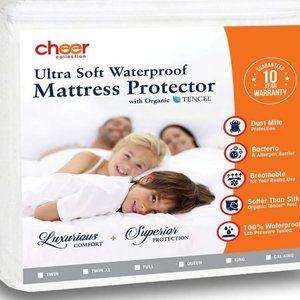 Cheer Collection Tencel Air Flow Waterproof Mattress Protector